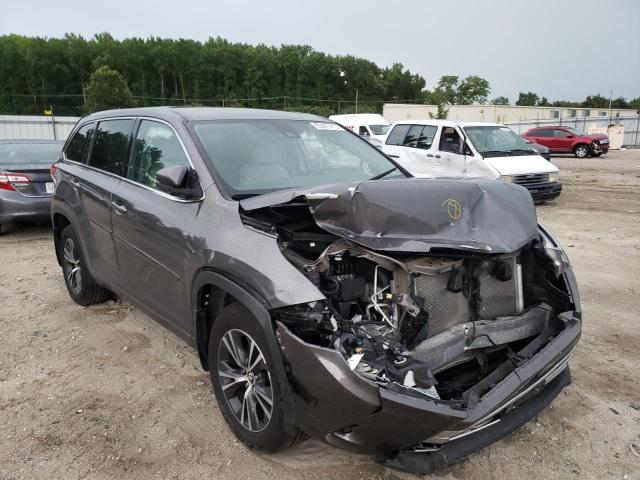 TOYOTA HIGHLANDER 2018 with VIN 5TDBZRFH3JS843401 - Photo from auction