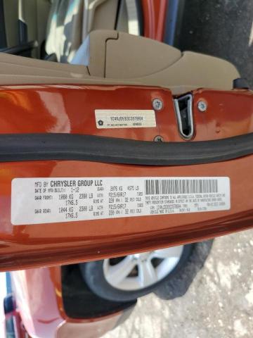 Photo 10 from auction – 2012 JEEP COMPASS LA with VIN 1C4NJDEB3CD578904