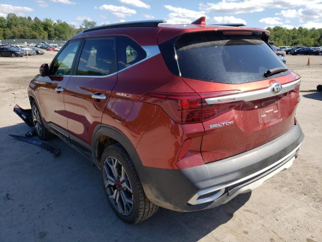 Photo 3 from auction – 2021 KIA SELTOS SX with VIN KNDETCA29M7163726