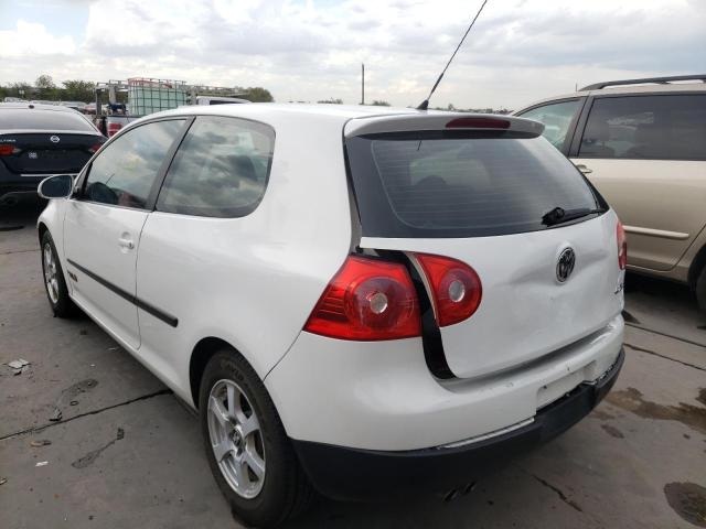 Photo 3 from auction – 2009 VOLKSWAGEN RABBIT with VIN WVWAB71K69W067736