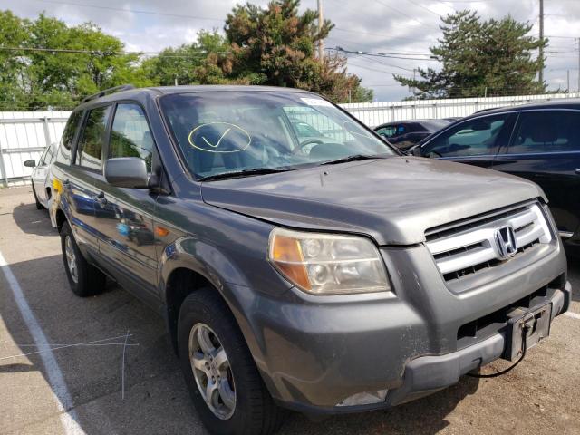 HONDA PILOT 2008 with VIN 5FNYF18508B019913 - Photo from auction