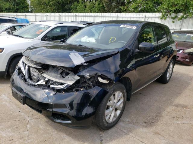 Photo 2 from auction – 2012 NISSAN MURANO S with VIN JN8AZ1MW2CW224195