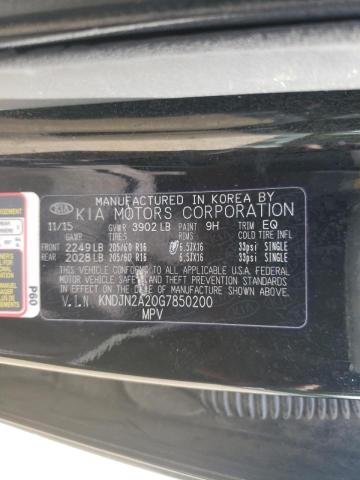Photo 10 from auction – 2016 KIA SOUL with VIN KNDJN2A20G7850200