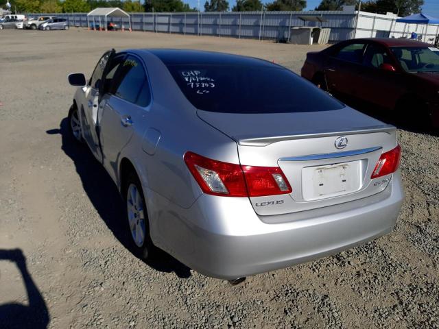 Photo 3 from auction – 2007 LEXUS ES 350 with VIN JTHBJ46G772021474