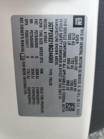 Photo 10 from auction – 2011 GMC SIERRA K15 with VIN 3GTP2XE21BG244069