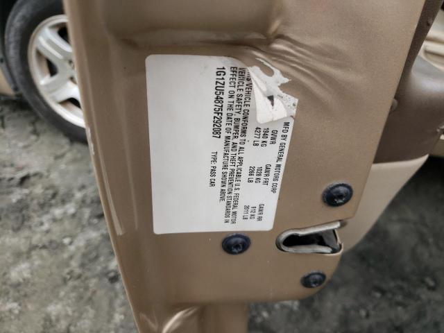 Photo 10 from auction – 2005 CHEVROLET MALIBU LT with VIN 1G1ZU54875F292087