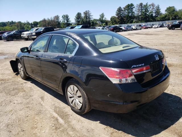 Photo 3 from auction – 2011 HONDA ACCORD LX with VIN 1HGCP2F37BA022971
