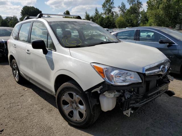 SUBARU FORESTER 2 2016 with VIN JF2SJAAC1GH544332 - Photo from auction