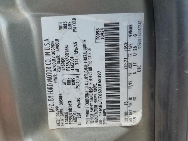 Photo 10 from auction – 1999 FORD EXPEDITION with VIN 1FMRU1766XLB68497