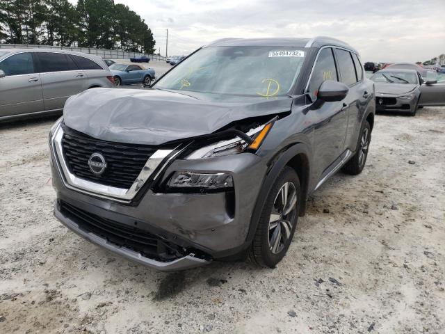 Photo 2 from auction – 2022 NISSAN ROGUE SL with VIN 5N1BT3CB8NC698017