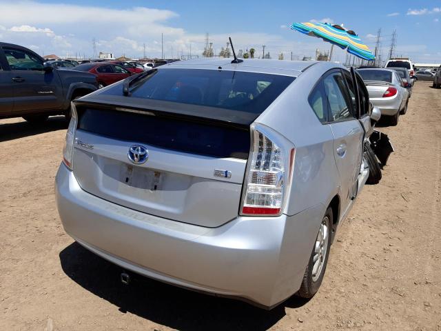 Photo 4 from auction – 2011 TOYOTA PRIUS with VIN JTDKN3DU5B1376747