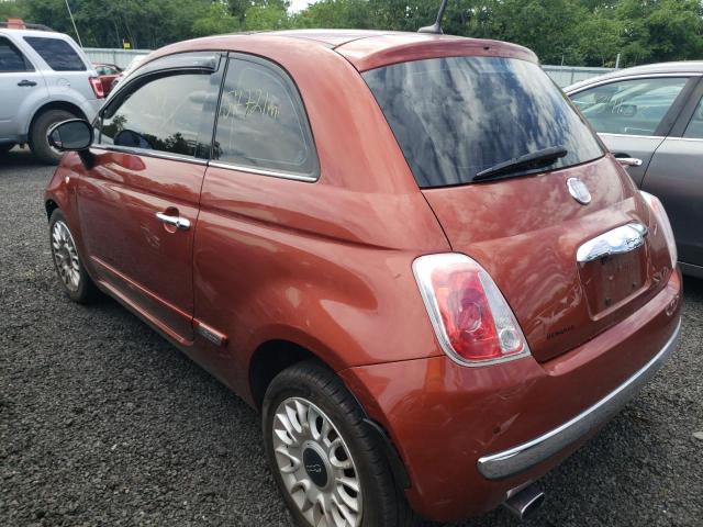 Photo 3 from auction – 2012 FIAT 500 LOUNGE with VIN 3C3CFFCR6CT105355