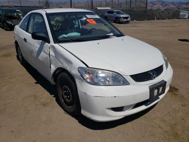Photo 1 from auction – 2005 HONDA CIVIC DX V with VIN 1HGEM22185L044055
