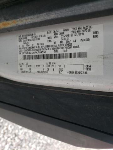 Photo 10 from auction – 2015 FORD TRANSIT T- with VIN 1FTNE2CM6FKA04553