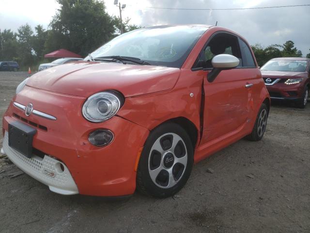 Photo 2 from auction – 2015 FIAT 500 ELECTR with VIN 3C3CFFGE3FT594048