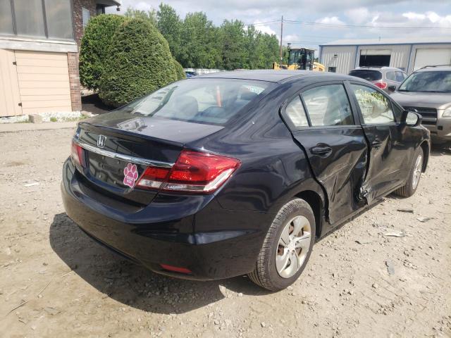 Photo 4 from auction – 2014 HONDA CIVIC LX with VIN 19XFB2F59EE245235