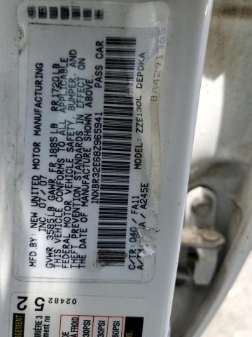 Photo 10 from auction – 2008 TOYOTA COROLLA CE with VIN 1NXBR32E68Z965941