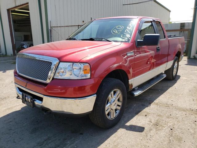 Photo 2 from auction – 2007 FORD F150 with VIN 1FTPX14V27FA98252