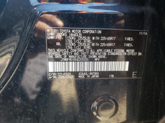 Photo 10 from auction – 2017 TOYOTA RAV4 LE with VIN JTMBFREVXHD205555