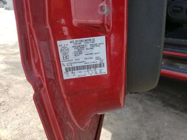 Photo 10 from auction – 2007 FORD F150 with VIN 1FTPX12V67NA40573