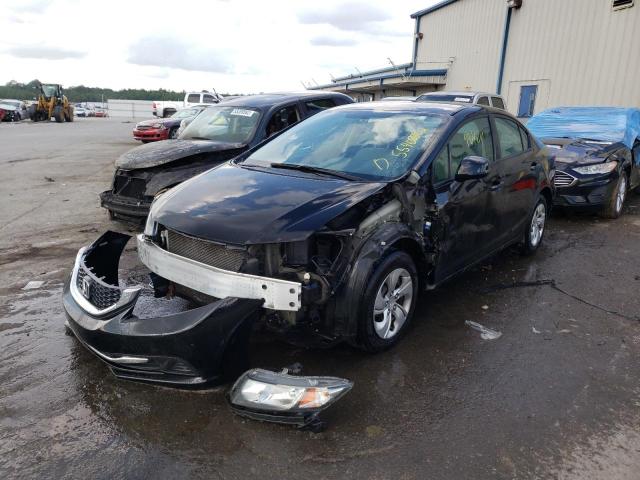 Photo 2 from auction – 2013 HONDA CIVIC LX with VIN 19XFB2F57DE100175