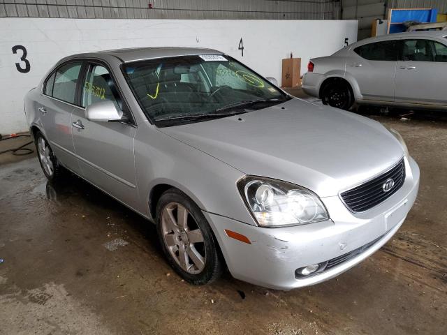 KIA OPTIMA LX 2007 with VIN KNAGE124375155433 - Photo from auction