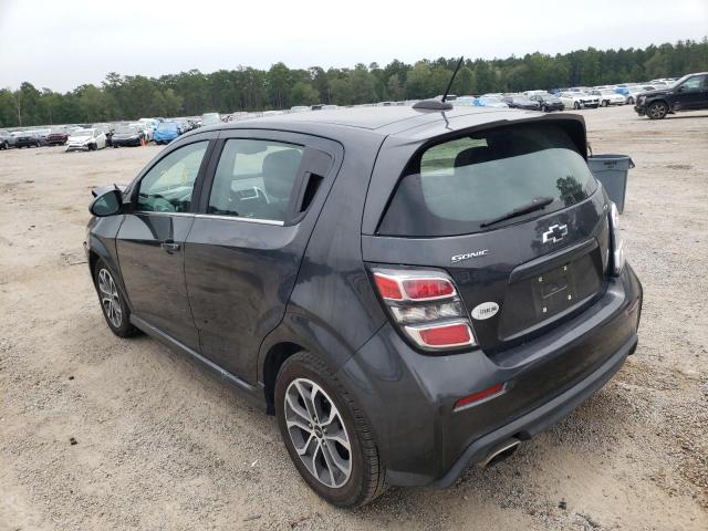 Photo 3 from auction – 2018 CHEVROLET SONIC LT with VIN 1G1JD6SH1J4107639