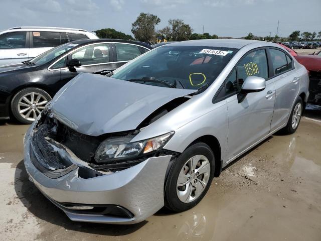 Photo 2 from auction – 2013 HONDA CIVIC LX with VIN 19XFB2F53DE045790