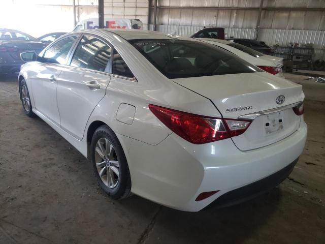 Photo 3 from auction – 2014 HYUNDAI SONATA GLS with VIN 5NPEB4AC4EH865645