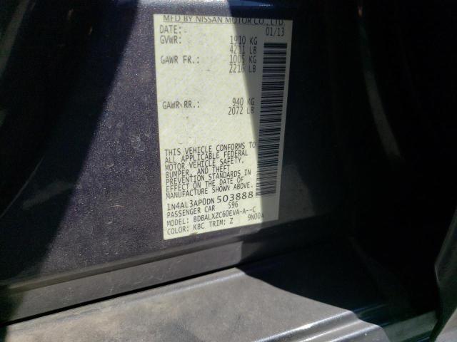 Photo 10 from auction – 2013 NISSAN ALTIMA 2.5 with VIN 1N4AL3AP0DN503888