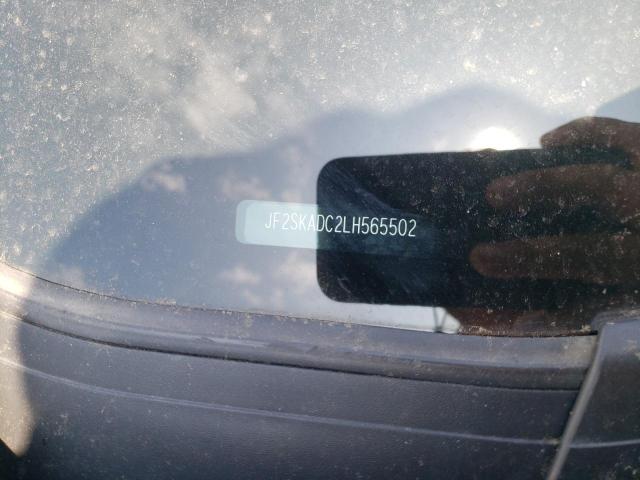 Photo 10 from auction – 2020 SUBARU FORESTER with VIN JF2SKADC2LH565502
