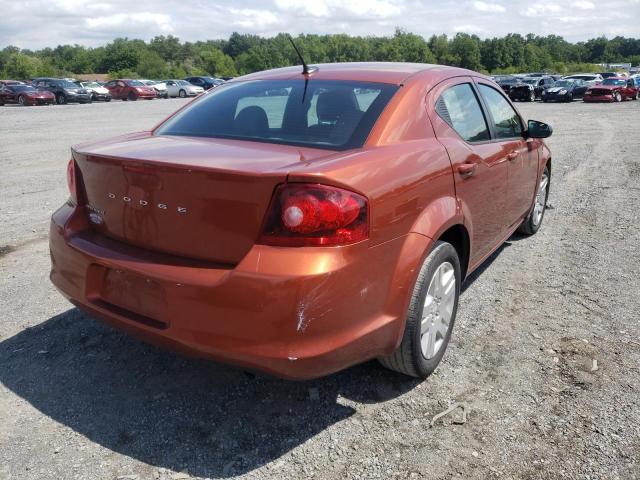 Photo 4 from auction – 2012 DODGE AVENGER SE with VIN 1C3CDZAB3CN252780
