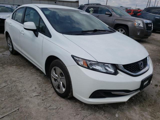 HONDA CIVIC LX 2013 with VIN 19XFB2F52DE061608 - Photo from auction