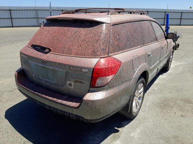 Photo 4 from auction – 2009 SUBARU OUTBACK 2. with VIN 4S4BP66C097346557