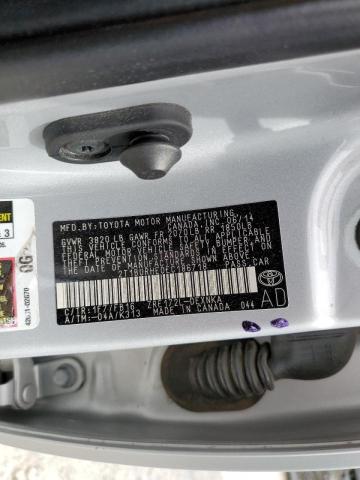 Photo 10 from auction – 2014 TOYOTA COROLLA L with VIN 2T1BURHE0EC186718