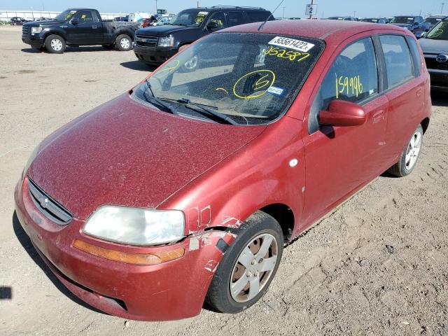 Фото 2 с аукциона – 2008 CHEVROLET AVEO BASE с VIN KL1TD66618B252587