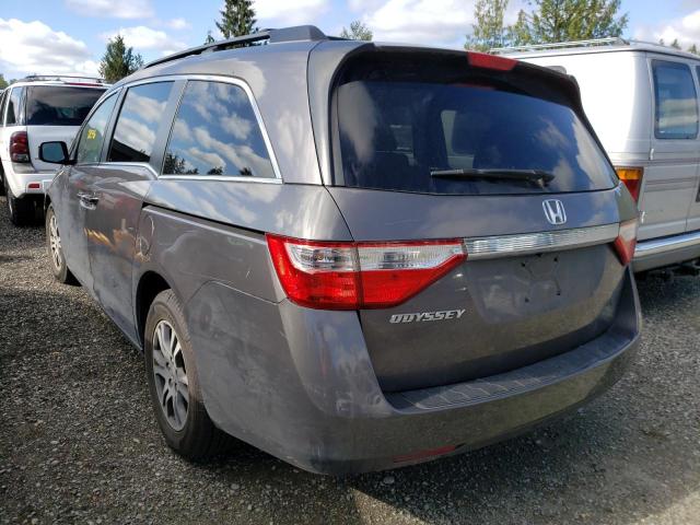 Photo 3 from auction – 2011 HONDA ODYSSEY EX with VIN 5FNRL5H63BB049976