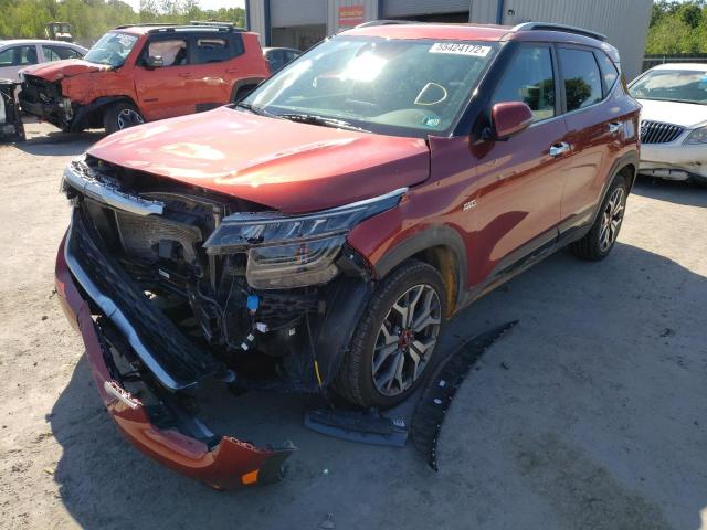 Photo 2 from auction – 2021 KIA SELTOS SX with VIN KNDETCA29M7163726