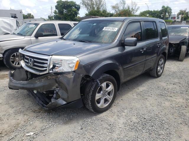 Photo 2 from auction – 2013 HONDA PILOT EX with VIN 5FNYF3H42DB003239