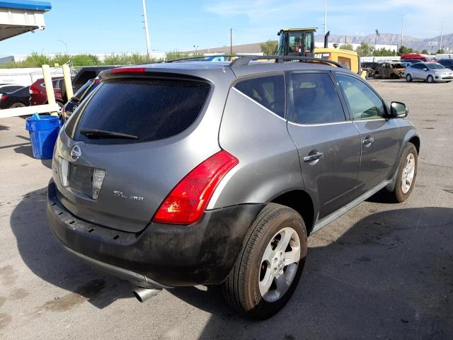 Photo 4 from auction – 2005 NISSAN MURANO SL with VIN JN8AZ08W05W445141