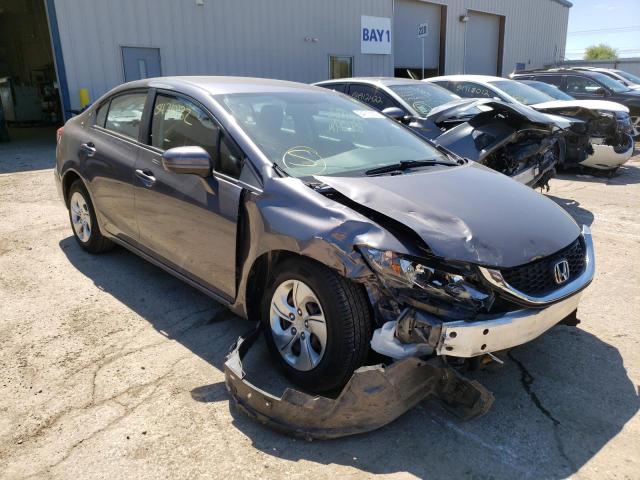 HONDA CIVIC LX 2014 with VIN 19XFB2E57EE071084 - Photo from auction