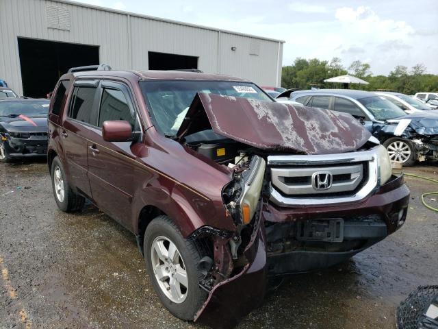 HONDA PILOT EXL 2011 with VIN 5FNYF3H59BB044845 - Photo from auction