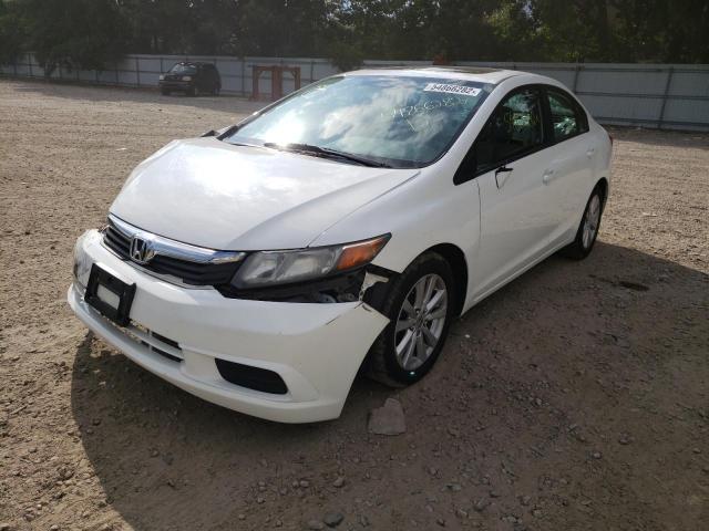 Photo 2 from auction – 2012 HONDA CIVIC EXL with VIN 19XFB2F98CE362577