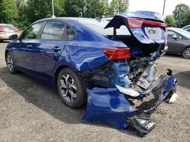 Photo 3 from auction – 2020 KIA FORTE FE with VIN 3KPF24AD0LE162073