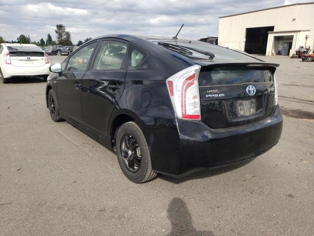 Photo 3 from auction – 2013 TOYOTA PRIUS with VIN JTDKN3DUXD1709348
