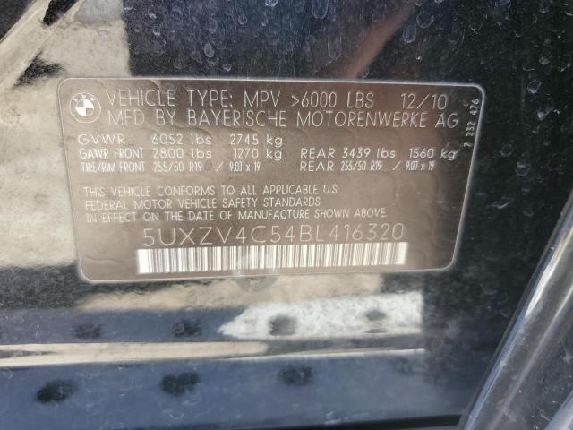 Photo 10 from auction – 2011 BMW X5 XDRIVE3 with VIN 5UXZV4C54BL416320