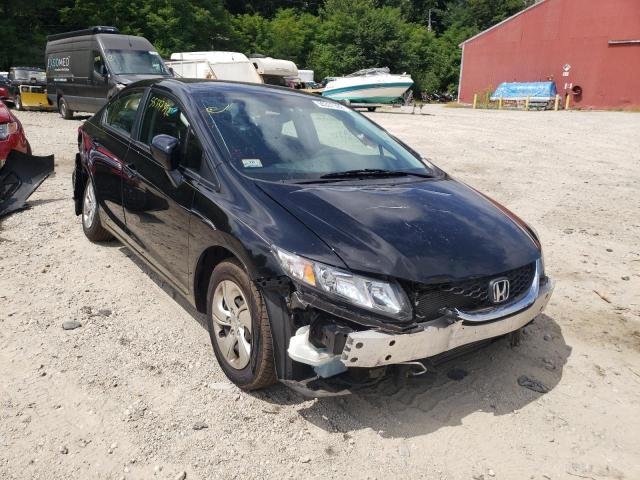 HONDA CIVIC LX 2014 with VIN 2HGFB2F58EH537268 - Photo from auction