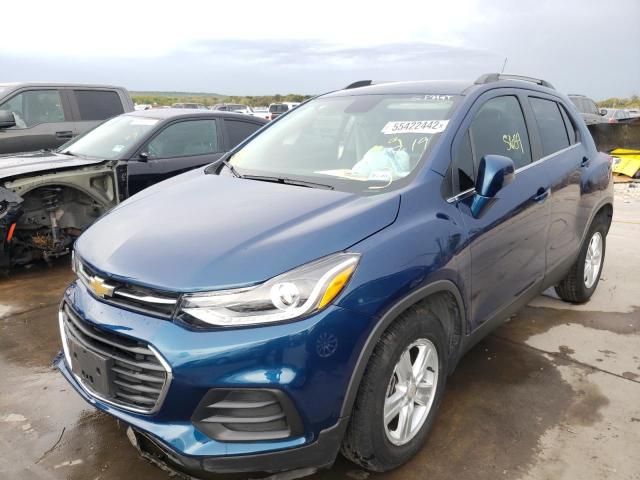 Photo 2 from auction – 2020 CHEVROLET TRAX 1LT with VIN 3GNCJLSB0LL336045