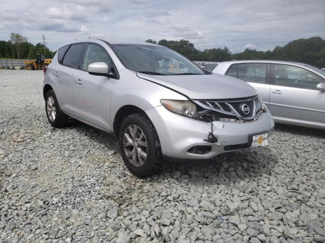 NISSAN MURANO S 2012 with VIN JN8AZ1MW9CW224565 - Photo from auction