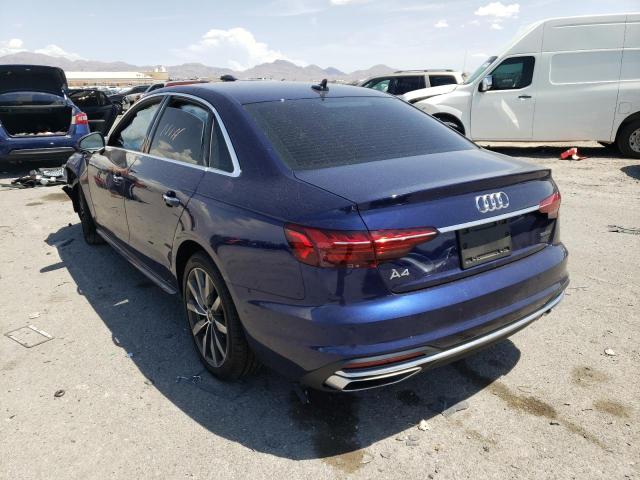 Photo 3 from auction – 2022 AUDI A4 PREMIUM with VIN WAUABAF40NN004006